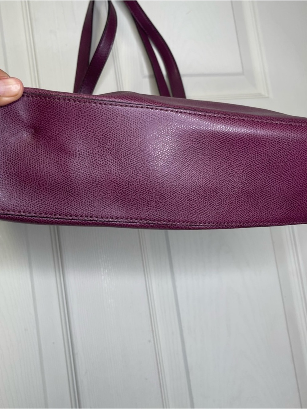 Michael Kors Plum jet Set Travel Tote Shoulder Bag - Picture 6 of 14